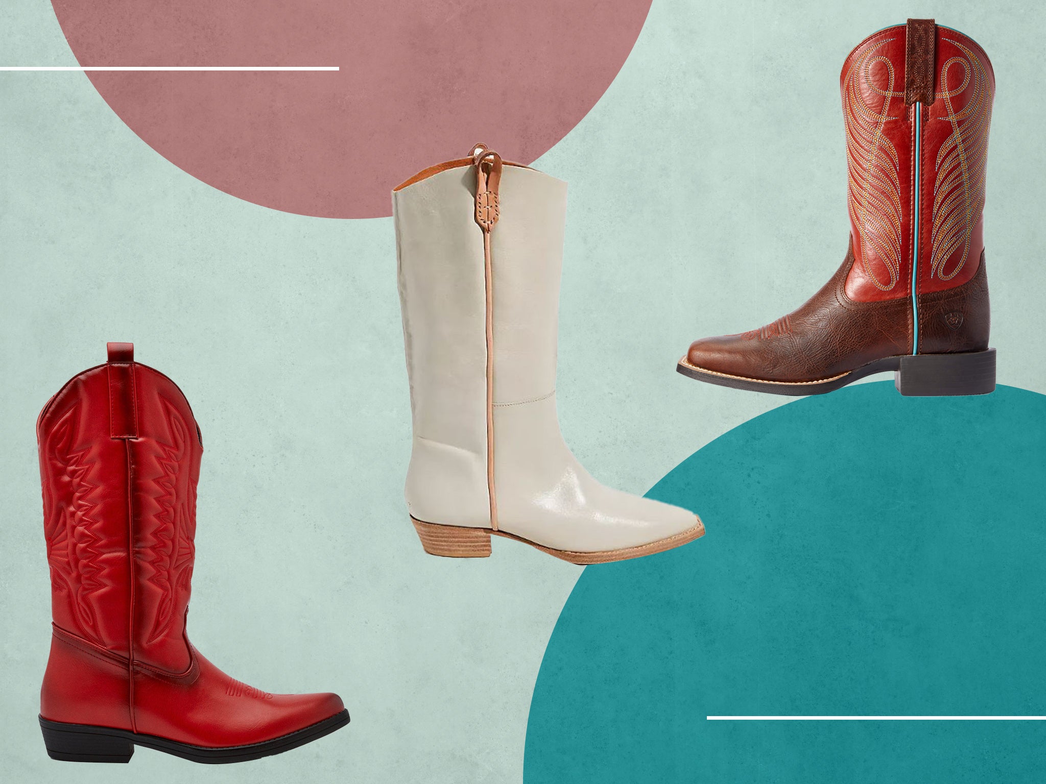 Best cowboy boots for women 2022: Jeffrey Campbell, Nasty Gal